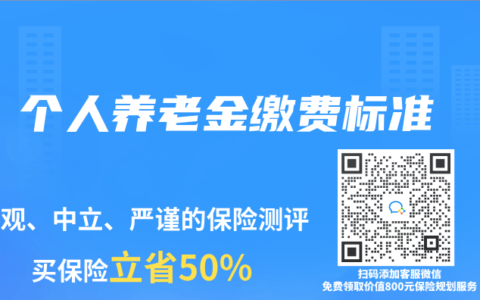 個(gè)人養(yǎng)老金繳費(fèi)標(biāo)準(zhǔn)