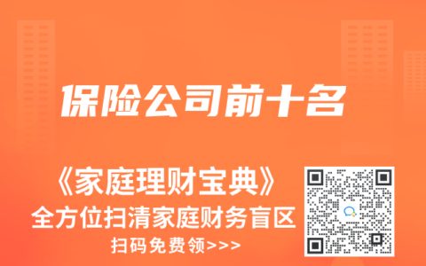 保險公司前十名