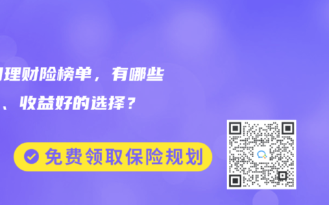2024年12月理財險榜單，有哪些安全、收益好的選擇？