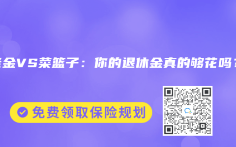 養(yǎng)老金VS菜籃子：你的退休金真的夠花嗎？